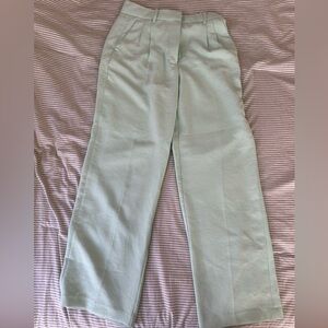 Aritzia Wilfred Effortless Mint Green Women's Pants